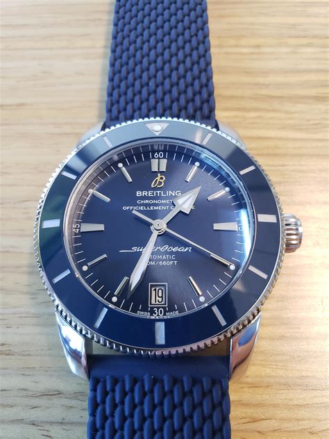 breitling superocean heritage 2 42 blue